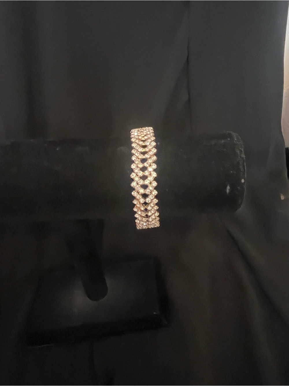 Elegant Gold Crystal Tennis Bracelet - Women Jewelry